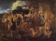 Nicolas Poussin Barchanal USA oil painting reproduction